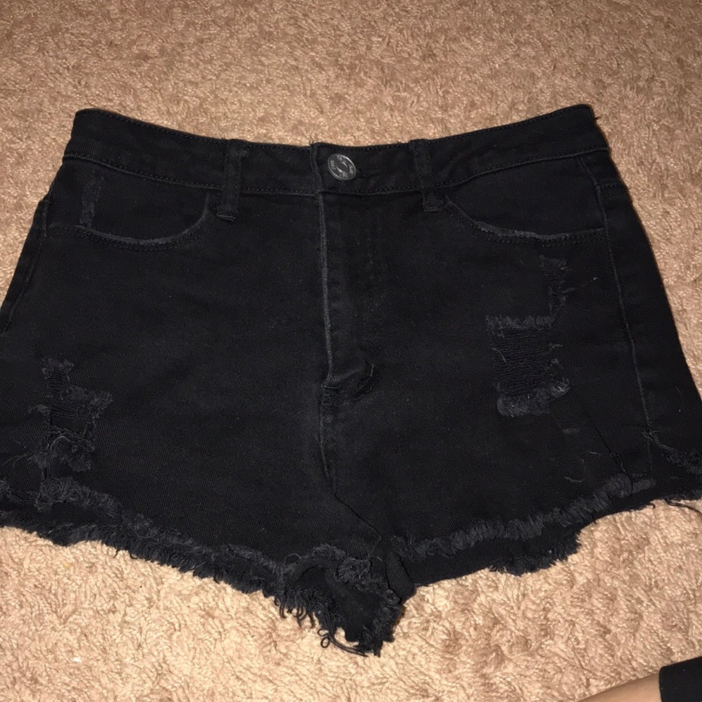 Black shorts